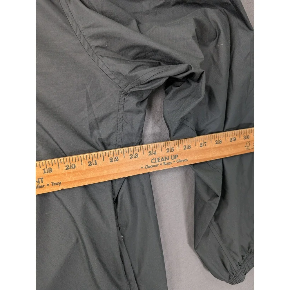 Adidas Mens Coors Light Climaproof Windbreaker V-Neck Pullover Jacket Black L